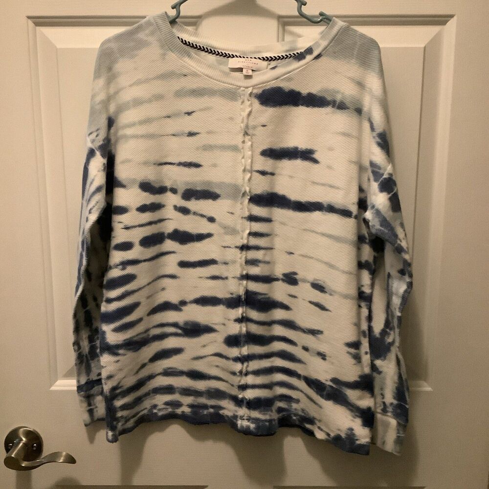 Tie Dye New Directions Top Small EUC